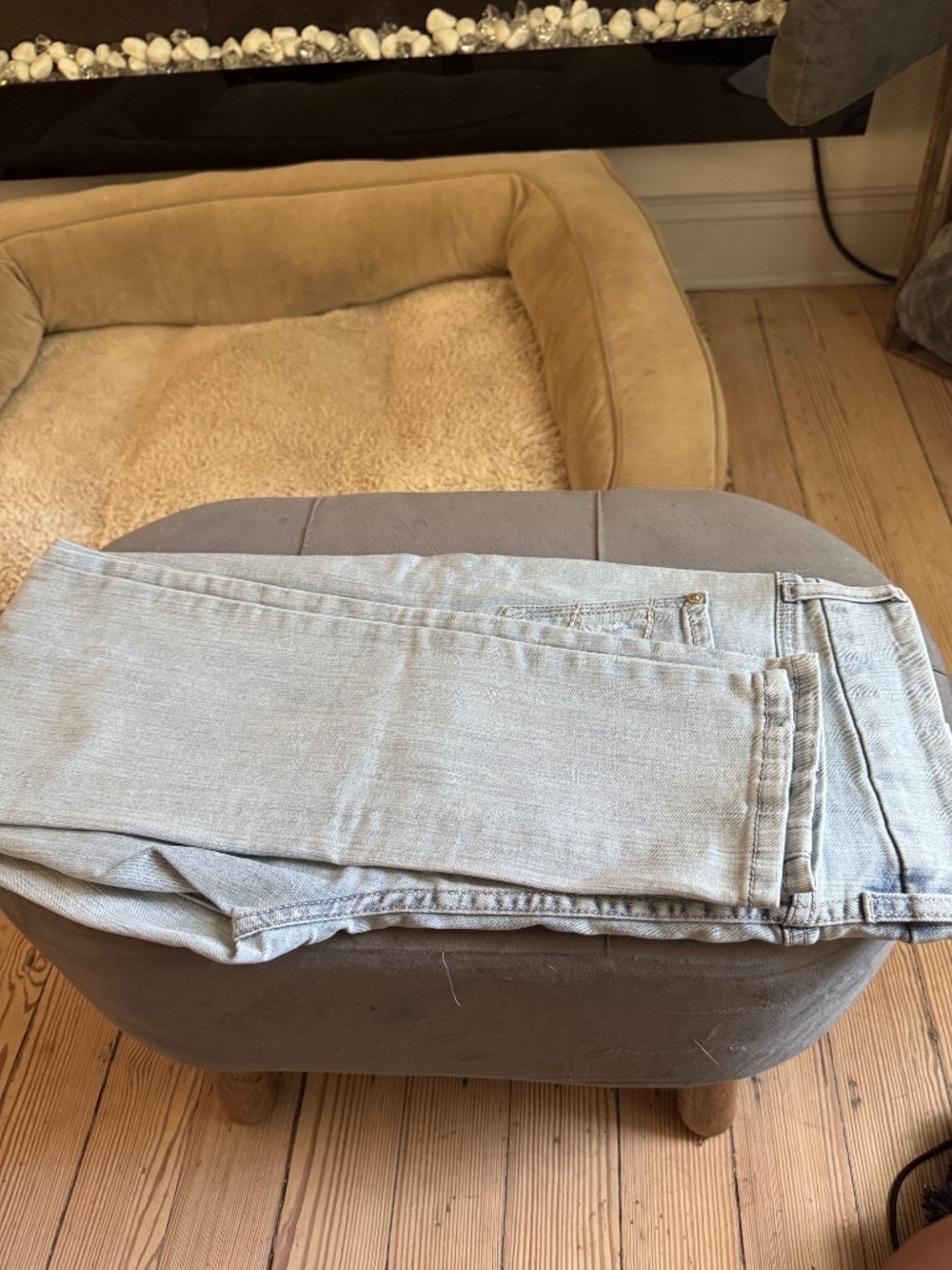 Seven7 TummyLess High Rise Skinny 10 - Picture 6 of 9